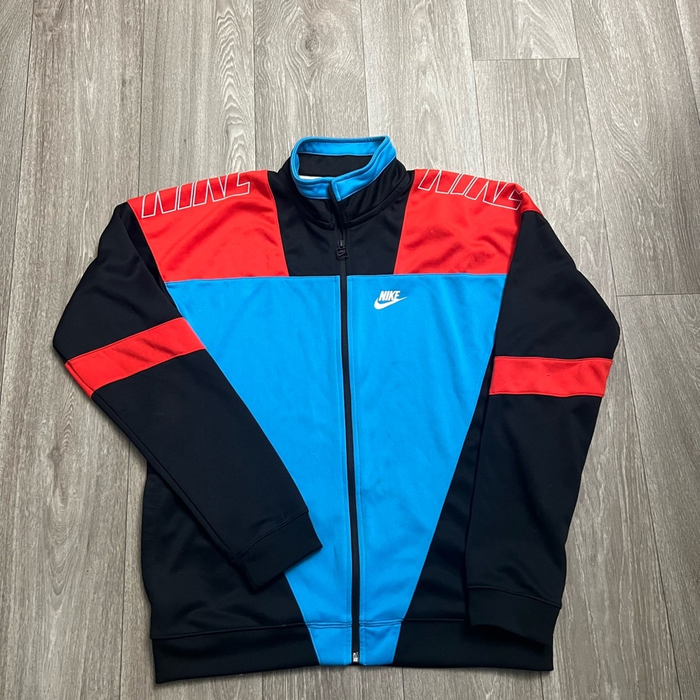 Nike Men's Black and Blue Jacket